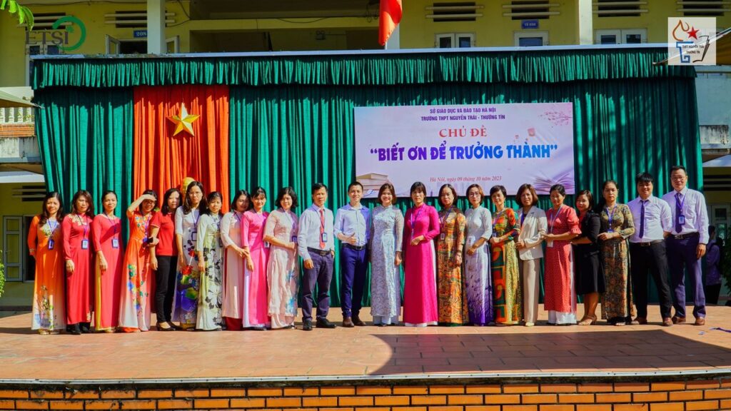 BIẾT ƠN ĐỂ TRƯỞNG THÀNH – CHƯƠNG TRÌNH KẾT HỢP GIỮA VIỆN KHOA HỌC CÔNG NGHỆ GIÁO DỤC x THPT NGUYỄN TRÃI THƯỜNG TÍN